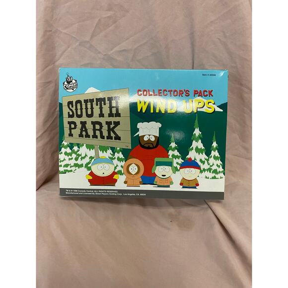 NEW Vintage 1998 South Park Collector's Pack Wind Up Toys Chef Kenny Lot of 5 - Picture 3 of 5